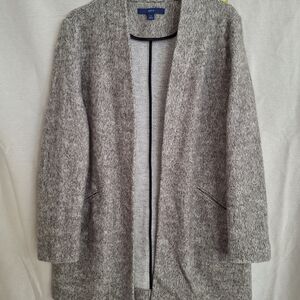 Apt. 9 Gray Textured Knit Top